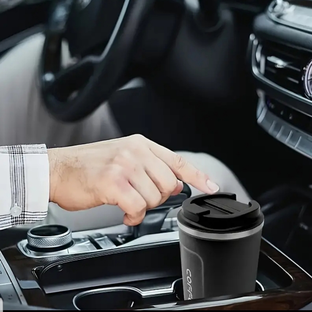 Coffee Tumbler - Medium Sized Black